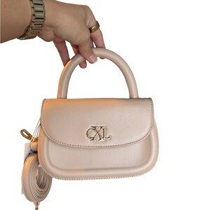 Beige Mini CXL by Christian Lacroix Crossbody